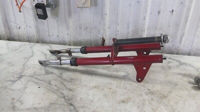 83-87 Trac Clipper Moped Front Forks Shocks Tubes Triple Tree Clamp