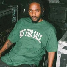 Not For Sale T-Shirt Kendrick Lamar reprint Green Color Shirt AN39963