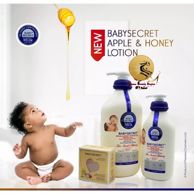 Baby Secret Amino,Oathmilk and Calendula,Apple&Honey. All Baby
