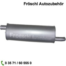 für Opel Astra F Opel Kadett E 1.4 1.6 1.7 D TDS 1.8 GT 2.0 EDELSTAHL Endtopf a*