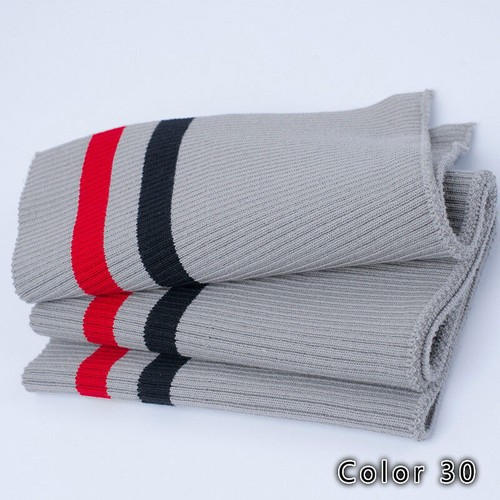 Stripe Stretch Knit Neckline Cuff Waistband Leg Arms Rib Baseball Clothes Fabric - Picture 19 of 45