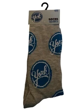York Novelty Crew Socks MENS Size 6-12 Odd Sox Food Gift One-Pair