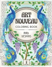 Art Mill Art Nouveau Coloring Book (Paperback)