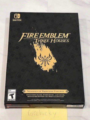 Fire Emblem: Three Houses Seasons of Warfare Edition (Switch) NEW SEALED RARE!