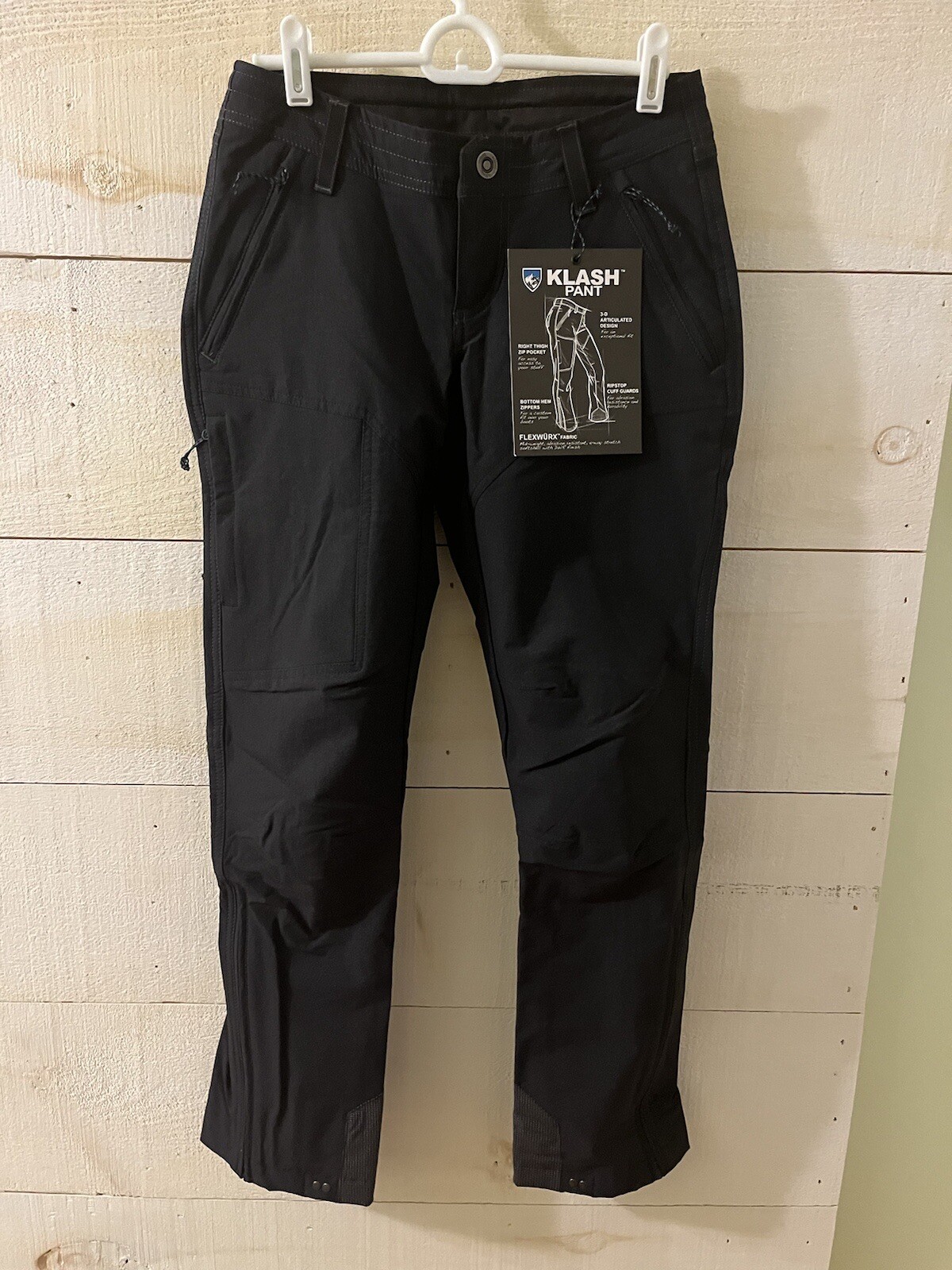 Kuhl Klash Pants Women's Size 2 Zip Ankle Gotham Grey Hiking Outdoors