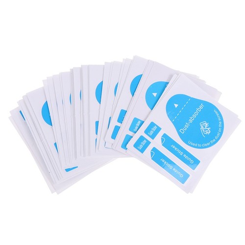 20/50pcs Dust Removal Screen Cleaning Tool 3 in 1 Dust-absorber + Guide Sti B Nm - Afbeelding 8 van 14