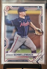2021 Bowman Draft - Chrome Spencer Schwellenbach #BDC-44 (RC)