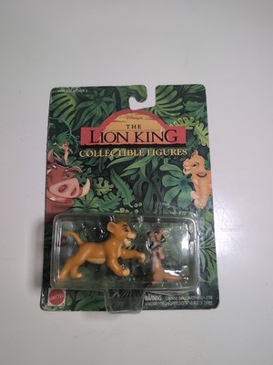 VINTAGE 1990's DISNEY THE LION KING COLLECTIBLE FIGURES SIMBA MATTEL # 66381