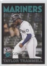2021 Update 1986 Topps Baseball 35th Anniversary Black /299 Taylor Trammell 1u6