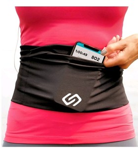Sporteer VersaMod Running Belt, Travel Money/Passport Belt, Waist Pack , Size L