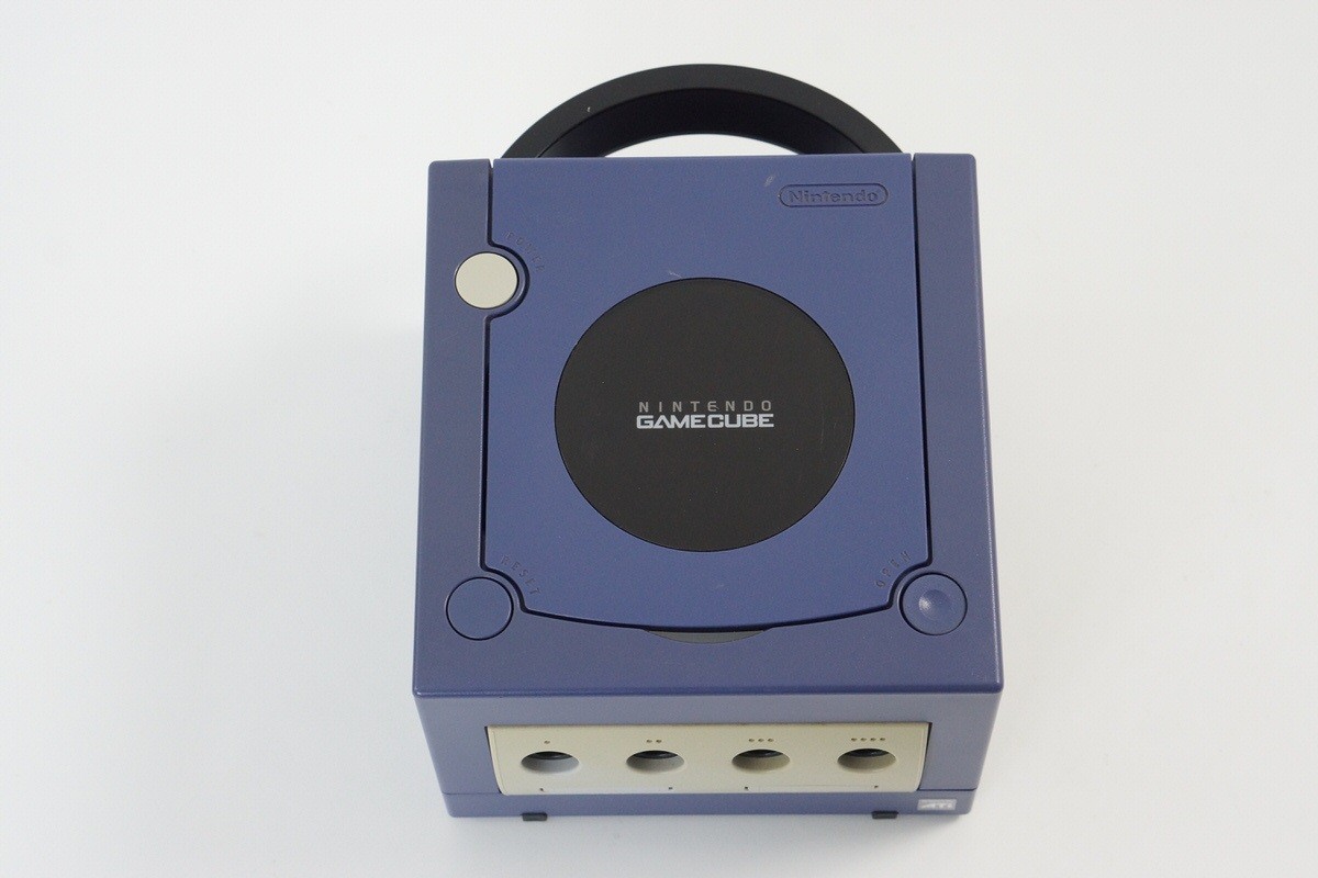 Gamecube Violet Console System DOL-001JP For Japan Game CD