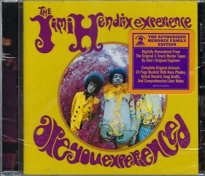 The Jimi Hendrix Experience ‎- Are You Experienced CD - SEALED NEW