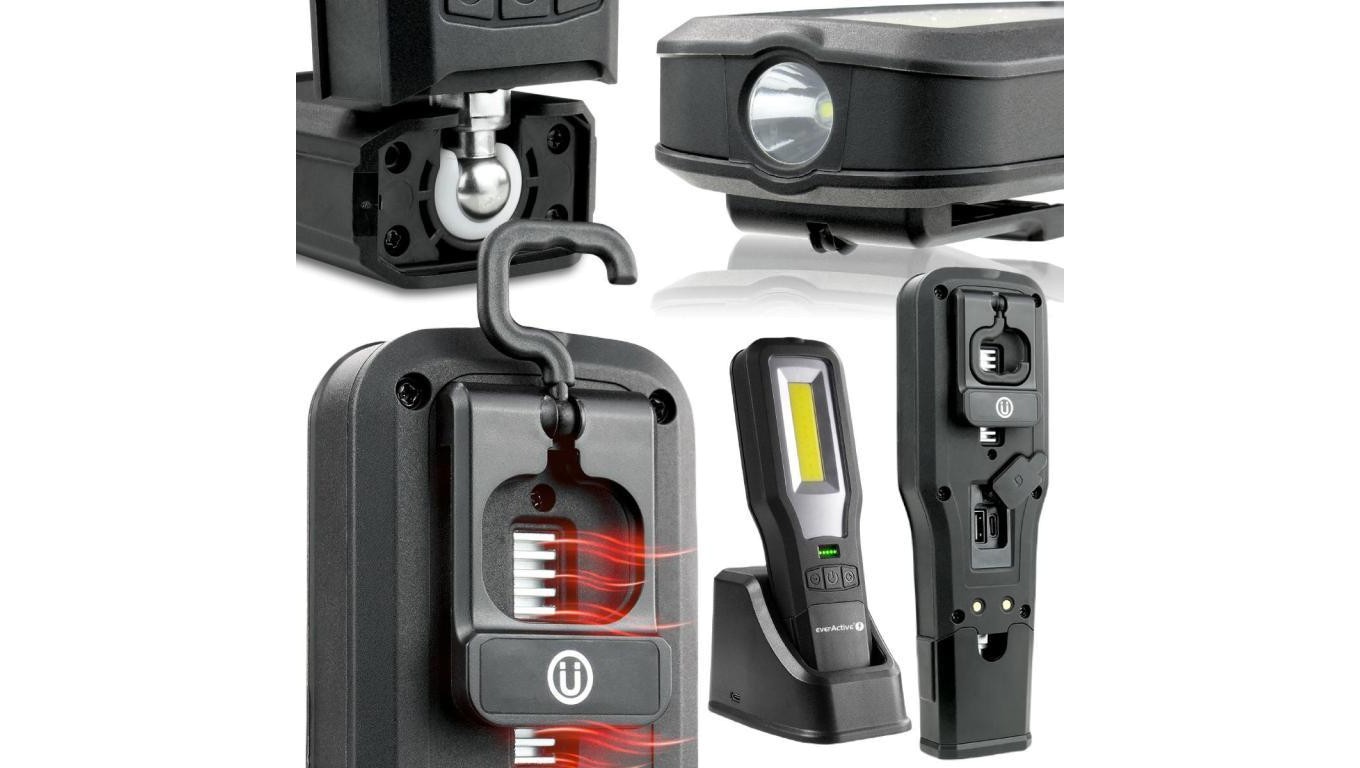 Светодиодный светильник Latarka warsztatowa inspekcyjna COB everActive WL-600R 10 Вт, 550 люмен, IP54