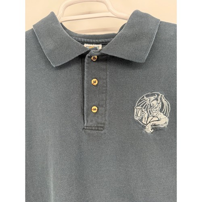 #ad Arrogant Bastard Ale Embroidered Polo Shirt Men#x27;s 2X Cotton Deluxe VTG $22.09