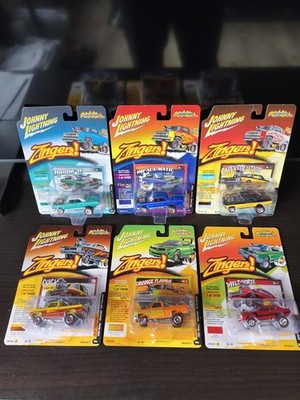 Johnny Lightning Zingers 1:64 Chevy Ford US Cars Hot Rods , Neu Ovp!!!!