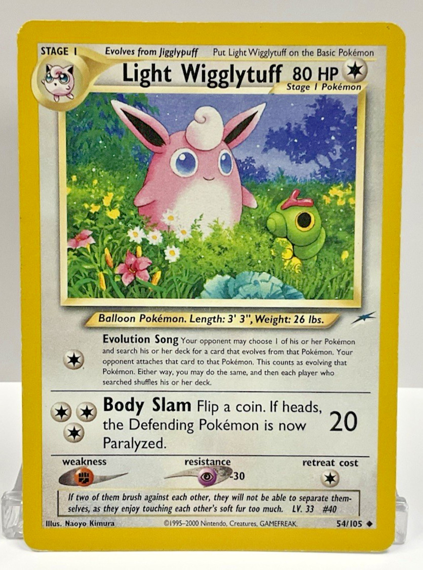 LIGHT WIGGLYTUFF 54/105 POKÉMON NEO DESTINY