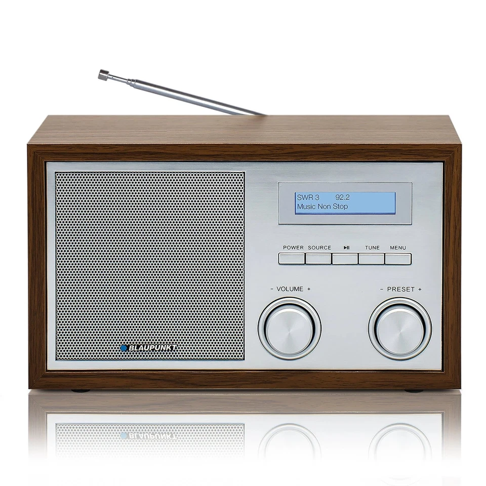 Nostalgieradio mit DAB+, Bluetooth, Walnuss, Blaupunkt, RXD180WN, GEPRÜFT - Bild 4 von 4