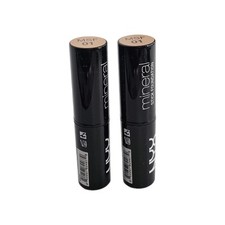 Lot of 2 NYX Mineral Stick Foundation Fair