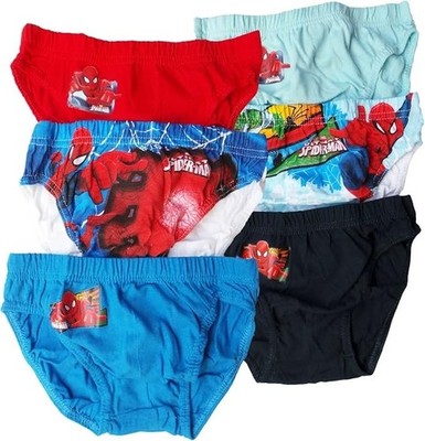 Spiderman Jungen Unterhosen - 6er Set - Bundle by MLS Kids - von Disney