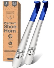 Metal Shoe Horn Long Handle for Seniors, Shoehorn Long-handle, Shoe Horns for...