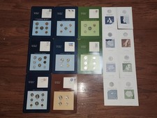 Coin Sets-GB &N Ireland,Iceland,Netherlands,Poland,Portugal,Romania,Swiss,Sweden
