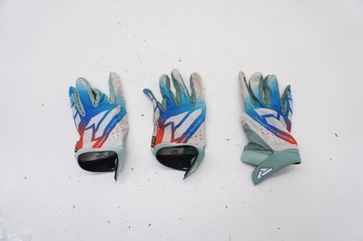 FXR Racing Reflex Air MX Gloves Red/White/Blue Mens Size Large #1 K4