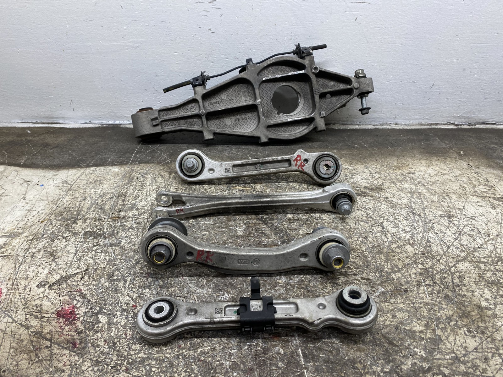 2017-2024 MASERATI LEVANTE 3.0L AWD REAR RIGHT LOWER UPPER CONTROL ARM SET *36K*