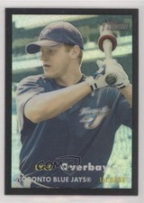 2006 Topps Heritage Chrome Black Refractor 14/57 Lyle Overbay #9 0t2