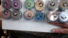 16 pac lot MAC  METALLIC GLITTER  POWDER EYE SHADOW