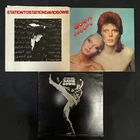 David Bowie 3 x Vinyl Record LP Job Lot Pin Ups The Man Who Sold The Station To