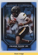 2024 Upper Deck Goodwin Champions Royal Blue Frank Gore Jr #88 READ 0il7