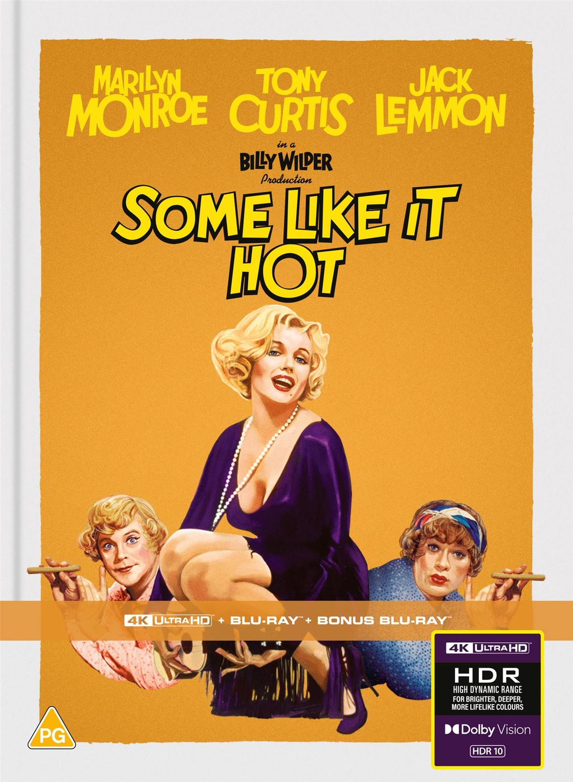 Some Like It Hot Limited Edition [PG] Mediabook 4K UHD - Pre-sale