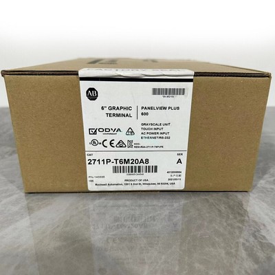 1PC New Allen-Bradley 2711P-T6M20A8 Panelview Plus 6'' Touch Screen
