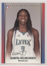 2009 Rittenhouse WNBA Rookies 184/499 Quanitra Hollingsworth #RC9 RC 0u7