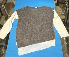 Helmut Lang Alpaca Mohair Blend Asymmetric Sweater Sz. S