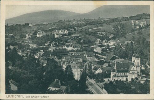 Postcard Lichtental near Baden-Baden 1916 (No.9642)