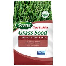 FREE DELIVERY | Scotts Turf Builder Landscapers Mix Grass Seed Northern 20lb 1.84 per gallon