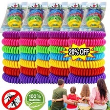 150 PCS Anti Bug Insect Pest Repellent Bracel...