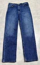 Abercrombie  Fitch The 90's Straight Ultra High Rise Blue Jeans Womens 30/10R