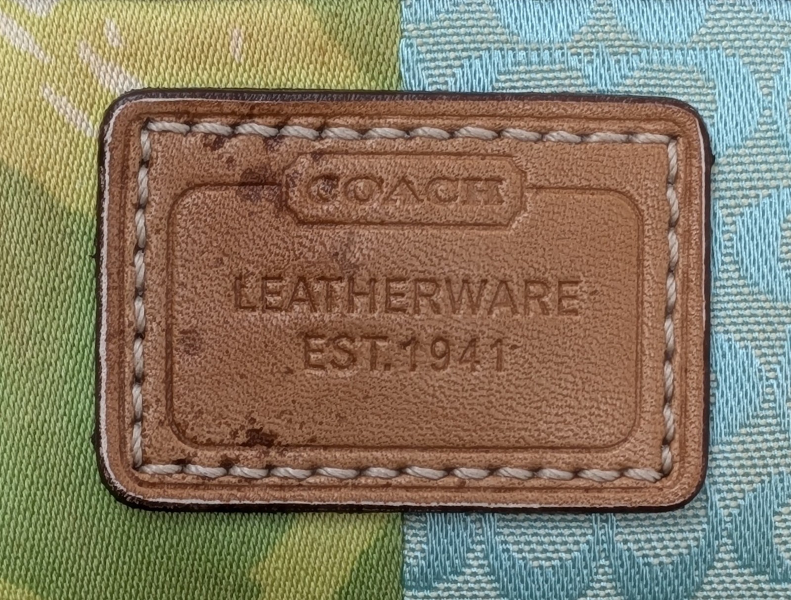 Coach 1481 Hampton Spring Pastel Patchwork Small … - image 16