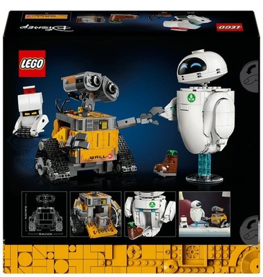 Lego Disney Pixar WALL-E und EVE, Konstruktionsspielzeug