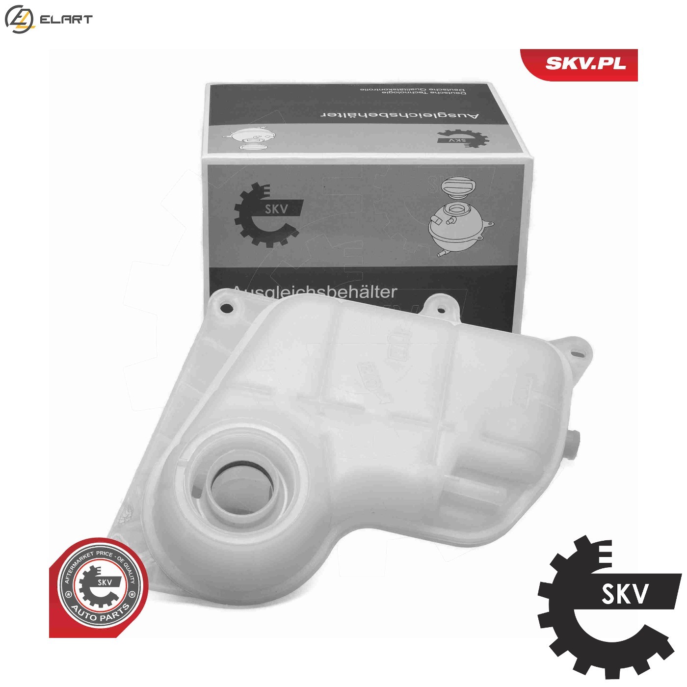 EXPANSION TANK COOLANT 61SKV303 FOR AUDI APU/ANB/ARK/AWT/AEB/ATW/APT/ADR 1.8L