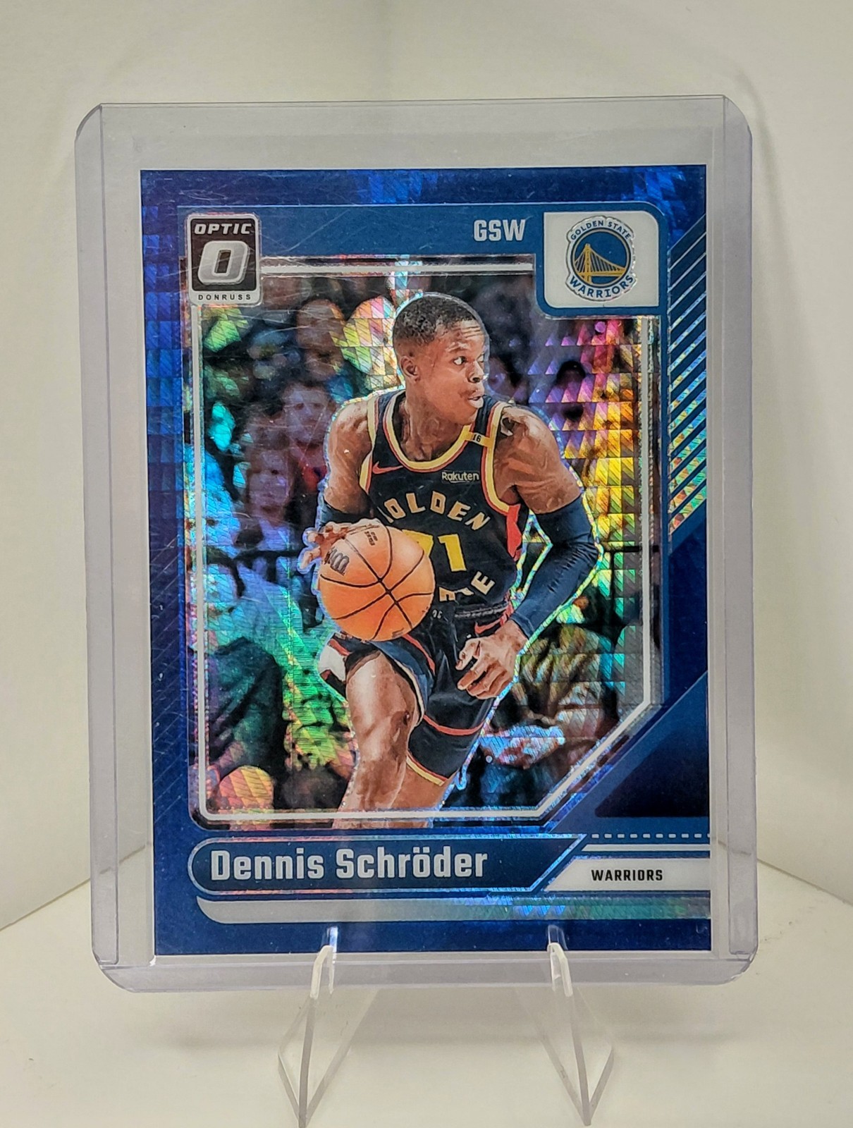 Dennis Schröder #170/175 🔥 2024-25 Panini Donruss Optic Prizm NBA Warriors