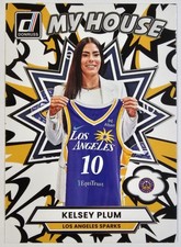 2025 Donruss WNBA #17 Kelsey Plum My House - Los Angeles Sparks