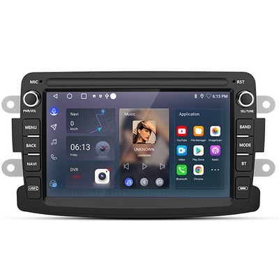 DAB+ Android 14 Autoradio GPS Für Renault Dacia Duster Sandero Lodgy 32G Carplay