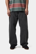 Carhartt Landon Pant Jeans Loose Denim Black Heavy Stone Wash Size W40 RRP £100