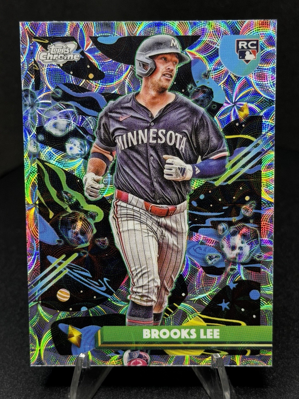 Topps 2025 Cosmic Chrome Rookie #129 Brooks Lee Minnesota Twins MLB