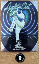 Josiah Gray 2022 Panini Donruss Optic Baseball Lights Out Base Set Insert #LO-5