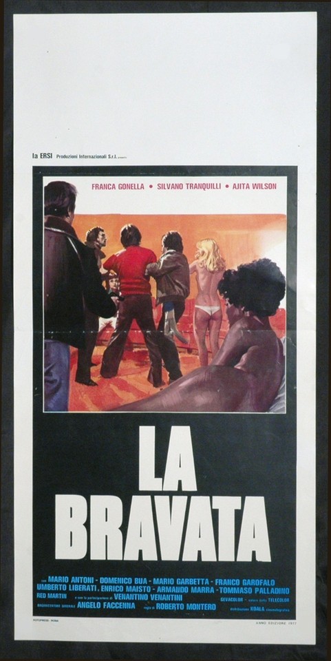 Locandina di LA BRAVATA (1977)