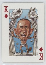 1996 Action Publishing Politicards Playing Cards Blue Back Ross Perot #KD 04br